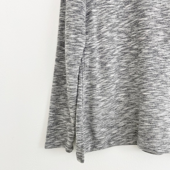 J. Crew Mercantile Gray V-Neck Tunic Sweatshirt Size Medium - Picture 6 of 15